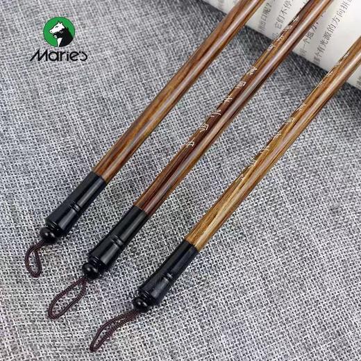 马利书画笔G1333 大中小白云书法毛笔 山水国画行楷隶篆毛笔初学者3支/套 商品图3