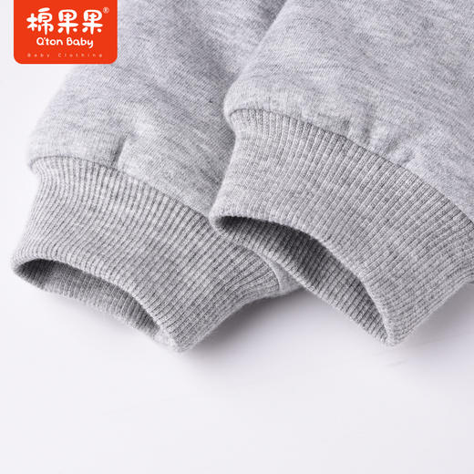 商场同款棉果果冬季男童小童夹棉保暖外穿领子可拆卸！小绅士夹棉对开连体衣M412722222722 商品图6