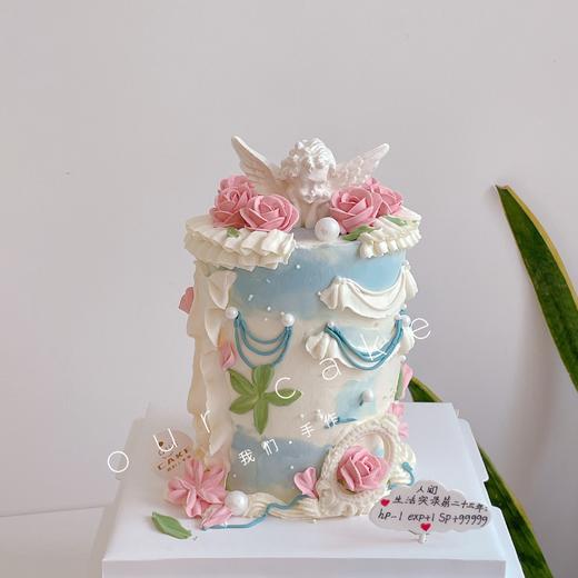 天使的花园加高艺术蛋糕（必须提前预定/收货时间需要在下午3点后） 商品图1