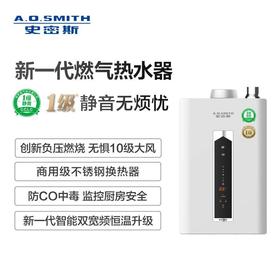 A.O.史密斯商用级不锈钢换热器1级静音小高层版 JSQ-26ESCX燃气热水器