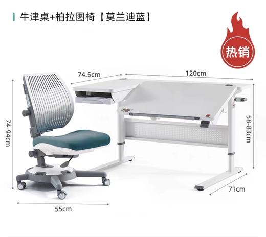 9楼大将作 康朴乐牛津套餐儿童学习桌套装 吊牌价：18780元 活动价：10980元 商品图1