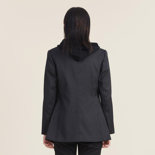 谜底西装女2022秋新款复古通勤时尚修身设计感西服长袖223MW1133 商品图2