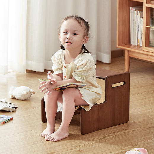初心| 实木儿童踏脚凳 商品图7