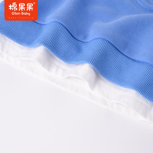 商场同款棉果果冬季男童浮雕小熊时尚保暖加绒圆领套头卫衣M412180222710 商品图7