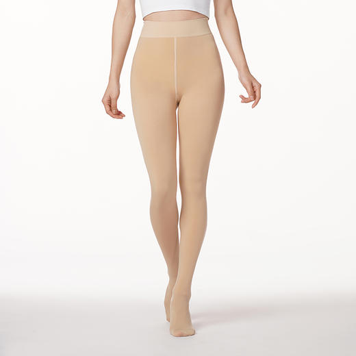 都市丽人基础系列轻暖5至15度薄连裤袜天鹅绒薄裤袜打底裤LG23C4 商品图0