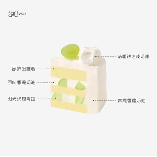 迷你多肉蜜桃\青提\鲜芒蛋糕（三选一）-4英寸-xl 商品图10