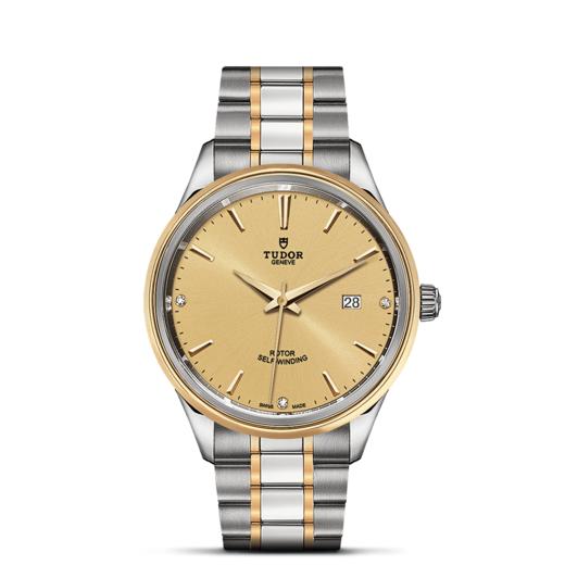 帝舵风尚系列 | 钢表壳，直径41毫米  镶钻表盘 商品图1