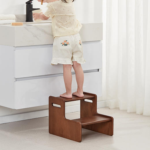 初心| 实木儿童踏脚凳 商品图12