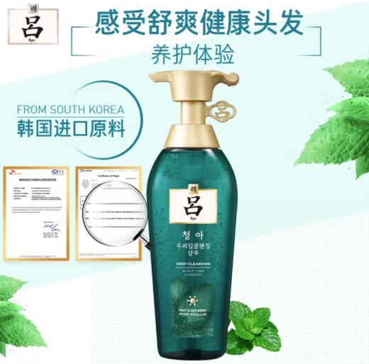 KJ 吕 舒盈清润净澈控油洗发水 含光耀护营润修护洗发水 400ML（红吕效期至25年6月 介意勿拍 商品图4