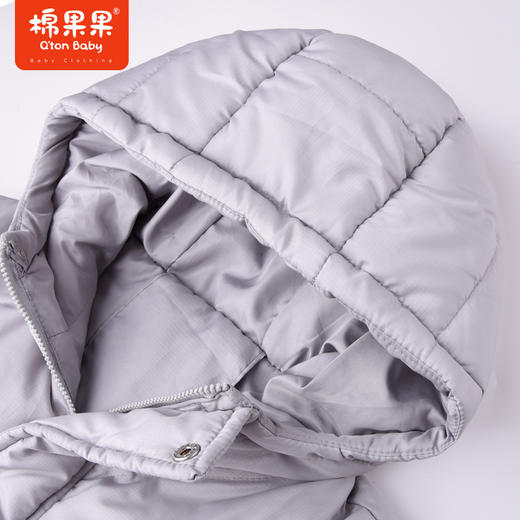 商场同款棉果果冬季男童保暖轻薄耐脏显白韩版中长款羽绒服M412102922700 商品图3