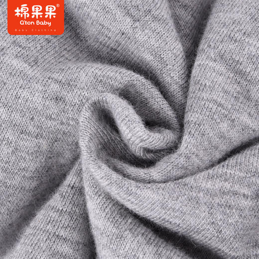 商场同款棉果果冬季男童小童夹棉保暖外穿领子可拆卸！小绅士夹棉对开连体衣M412722222722 商品图8