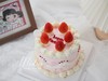 女士款 可爱俏皮 复古花边 草莓 裱花蛋糕 商品缩略图2