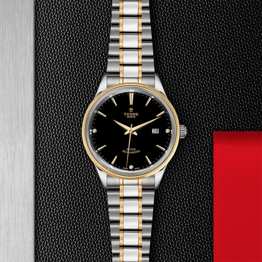 帝舵风尚系列 | 钢表壳，直径41毫米  镶钻表盘 商品图0