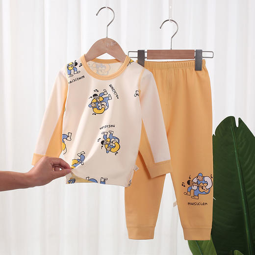 【50支舒绒超柔软家居服】儿童家居服套装春秋冬季新款男女中小童韩版睡衣秋衣秋裤 商品图6