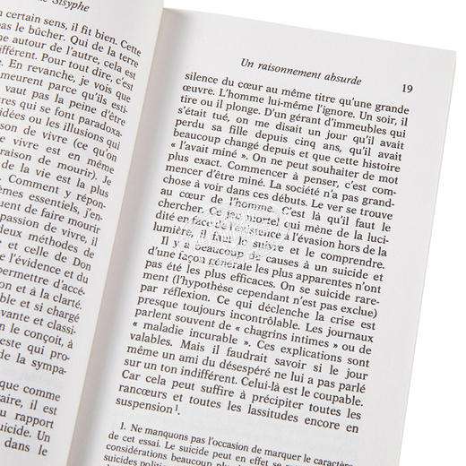 【中商原版】【法文版】加缪：西西弗的神话 法文原版 Le mythe de Sisyphe Albert Camus 散文 随笔集 商品图3