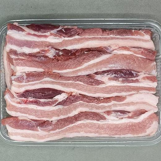 黑猪~冷鲜去皮五花肉【1公斤】 商品图0