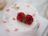女士款 韩式裱花 红玫瑰 小清新 爱恋 love 蛋糕 商品缩略图1