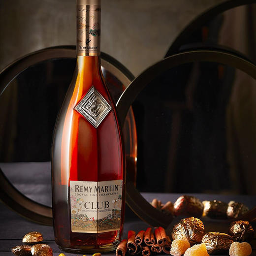 人头马CLUB干邑白兰地中秋礼盒装 700ml*1瓶 商品图2