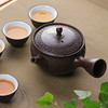 【清仓特惠4折，仅1件，无货退款】日本进口常滑烧侧把泡茶壶 玉龙手作窑变樱花纹雕侧把茶壶150ML 商品缩略图1