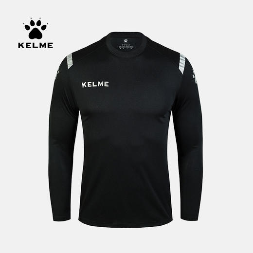 卡尔美运动长袖秋季休闲薄款男式圆领宽松上衣足球套头卫衣 商品图0