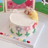 小熊小鸭子立体花花手绘蛋糕-低糖处理无添加 商品缩略图2