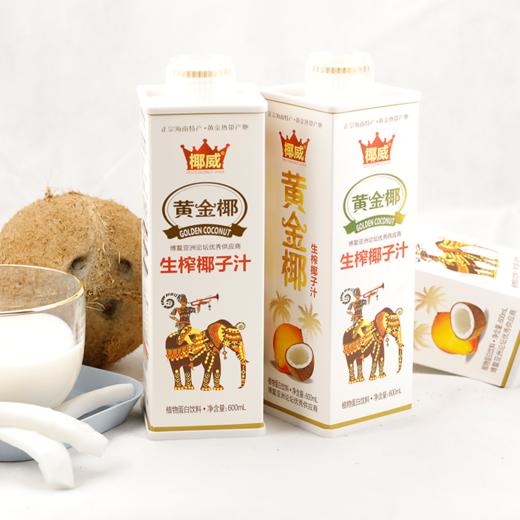 开壳3小时头道鲜榨·椰威黄金椰生榨椰汁 无香精防腐剂 商品图1