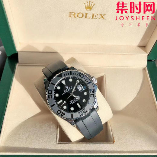 新款ROLEX劳力士游艇名仕型"银游艇" 新款表径42mm 男士机械腕表机芯：搭载进口西铁城 商品图3