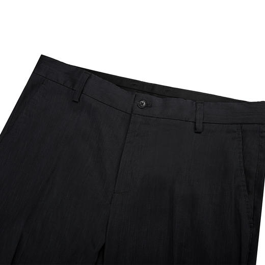 callisto深灰亚麻混纺休闲裤 SOCPW063DG 商品图2