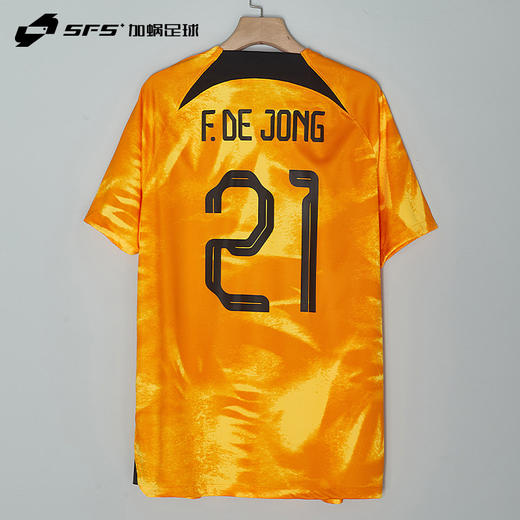 【送球员印号】SFS正品 Nike耐克2022世界杯荷兰国家队主场球迷版球衣DN0694-845 商品图1