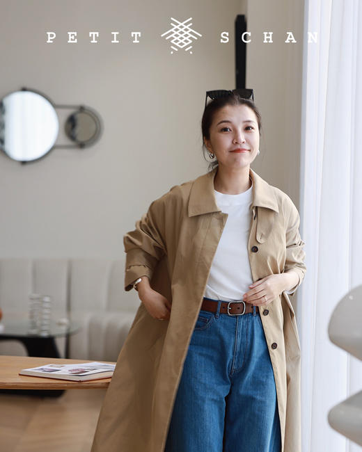 【经典款】PETIT SCHAN小闪 CLO#125 Basic Schan 基础闪 长绒棉基础款圆领长袖T恤 商品图6