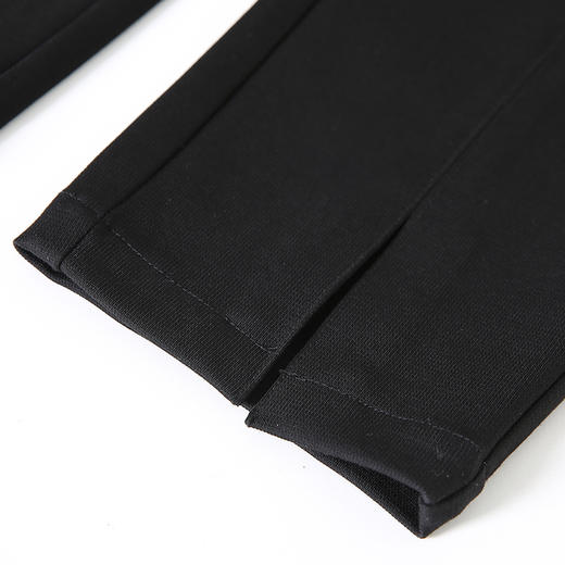 VIMAGE纬漫纪秋季新款高腰通勤纯色显瘦开叉裤子V1805406 商品图4