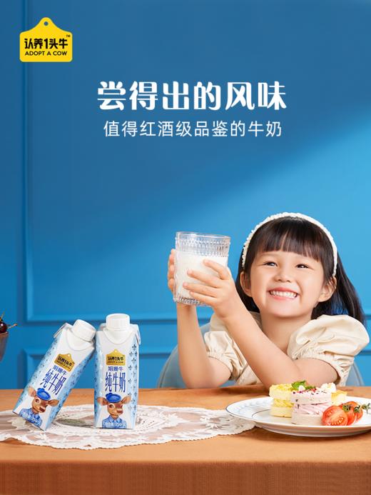 认养一头牛娟姗纯牛奶250ml*10盒整箱 商品图1