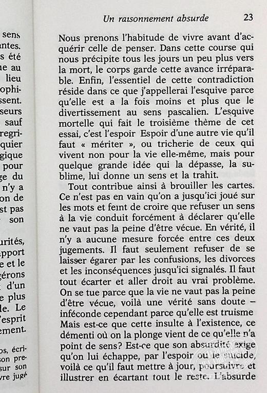 【中商原版】【法文版】加缪：西西弗的神话 法文原版 Le mythe de Sisyphe Albert Camus 散文 随笔集 商品图6