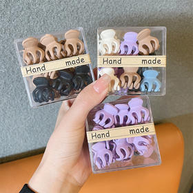 9.9秒！【周扬青同款10个装】网红刘海碎发夹高马尾固定神器小夹子后脑勺发卡刘海侧边固定神器鲨鱼夹小号抓夹引流直播爆款