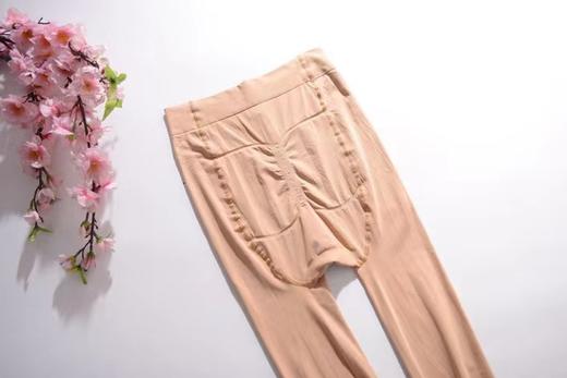 LS竹纤维加肥版亲肤连脚打底裤8835 商品图3