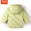 商场同款棉果果冬季男女童连帽保暖大朵绒韩版中长款羽绒服M412102922701 商品缩略图5