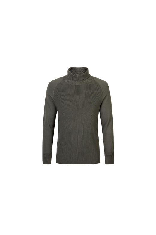 callisto绿色全羊毛毛衣 FNKNW096GR 商品图0