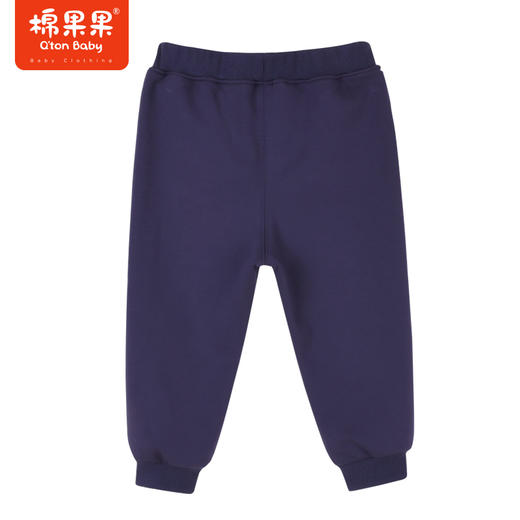 商场同款棉果果冬季男童休闲运动加绒针织长裤百搭M412200422726 商品图5