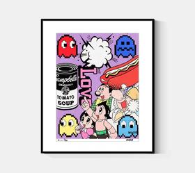 王加诺《C.MA.01 阿童木吃豆人》50版