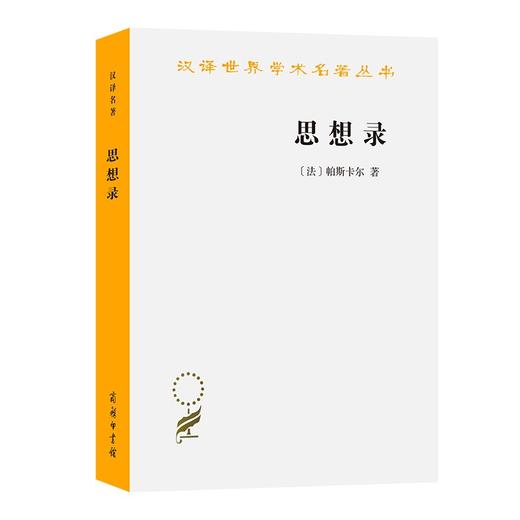 思想录：论宗教和其他主题的思想（汉译世界学术名著丛书） 商品图0