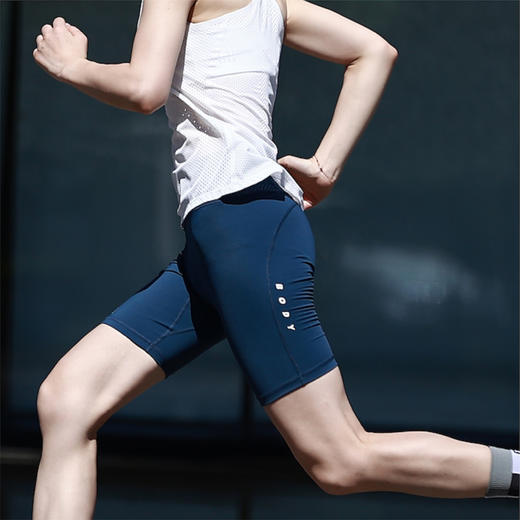 身体智慧 BODYWIT 女款 疾塑2.0 紧身肤感速干五分裤 商品图8