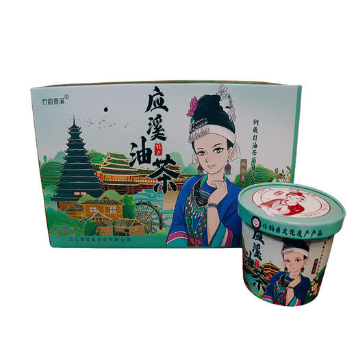 【助残产品】应溪油茶 6桶礼盒装 柳州特产 侗族非遗传承 商品图1