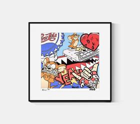 王加诺《C.TJ.02 猫和老鼠》50版