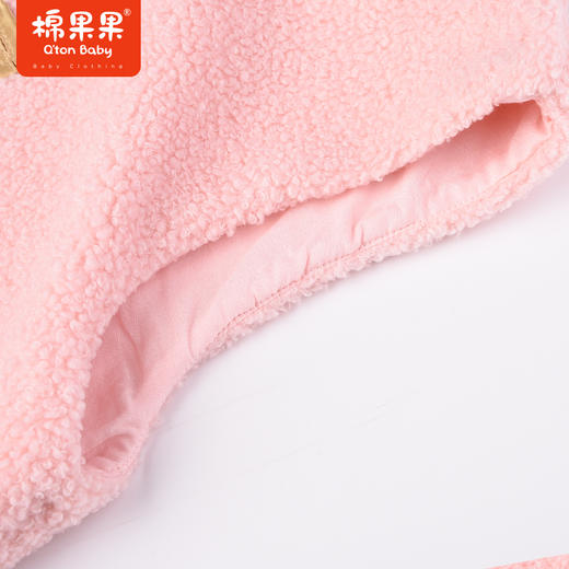 商场同款棉果果冬季女童连衣裙刺绣款中国风毛绒背心裙M422702422640 商品图4