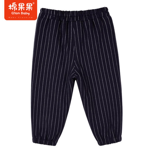 商场同款棉果果冬季男童保暖耐脏休闲时尚夹棉针织长裤M412200822723 商品图5
