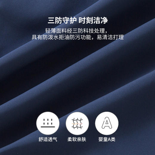 英氏童装儿童羽绒服风衣外套羽绒内胆冬季款三防长款夹克超韧绒 商品图2