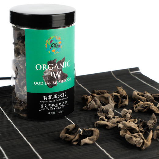 有机黑木耳 100g/罐丨信洲 商品图0