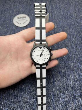原单阿玛尼Armani AR1859奥利奥男士腕表
机芯：进口石英机芯