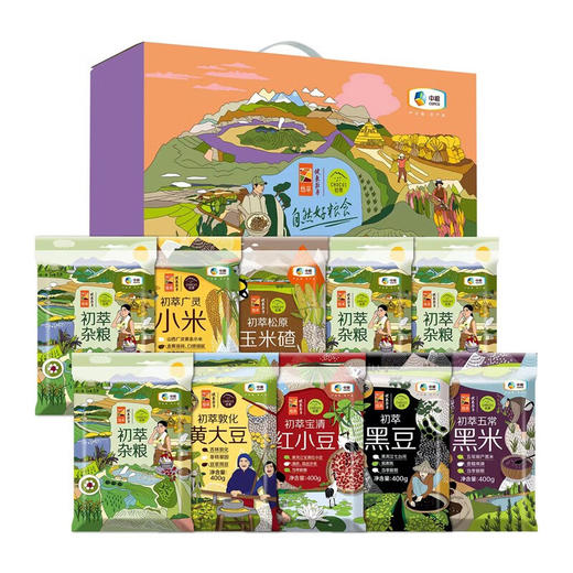 中粮初萃杂粮礼盒4000g（新老包装随机发） 商品图0