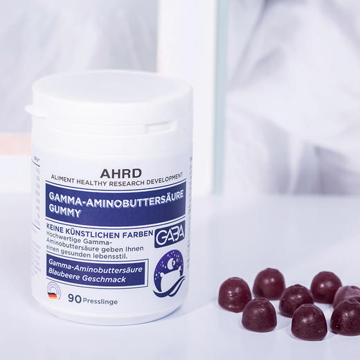 「倒头就睡」德国进口AHRD阿赫德睡眠软糖 QQ糖  90粒/瓶  帮助睡眠  新老包装随机发货 商品图6